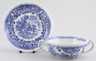 Soup Cup and Saucer c1930s